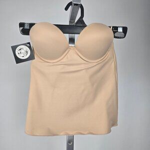 Piege Nude Bustier Push Up Bra Size 32A